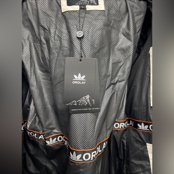 Orolay Thickened Down Parka White Sz L - Picture 8 of 13